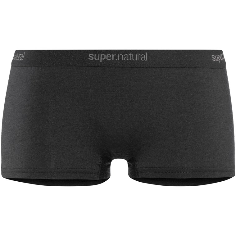 Super.natural Base 175 Boyfriend Hipster Women Jet Black