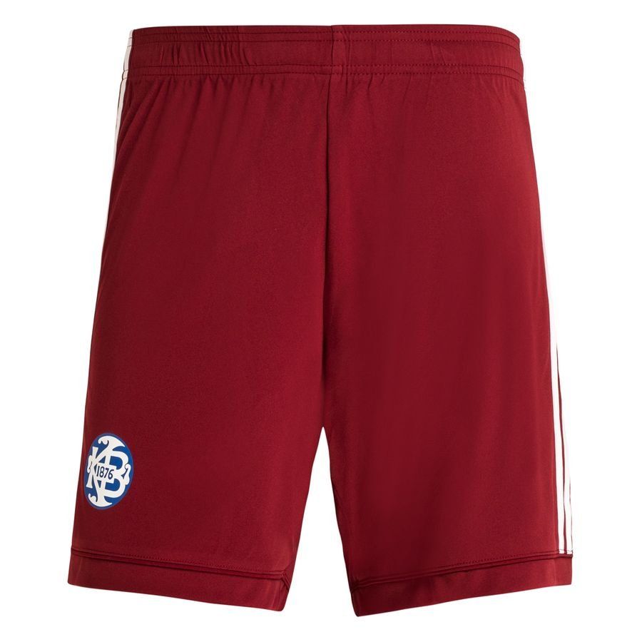 KB Målmandsshorts - Bordeaux/Blanc