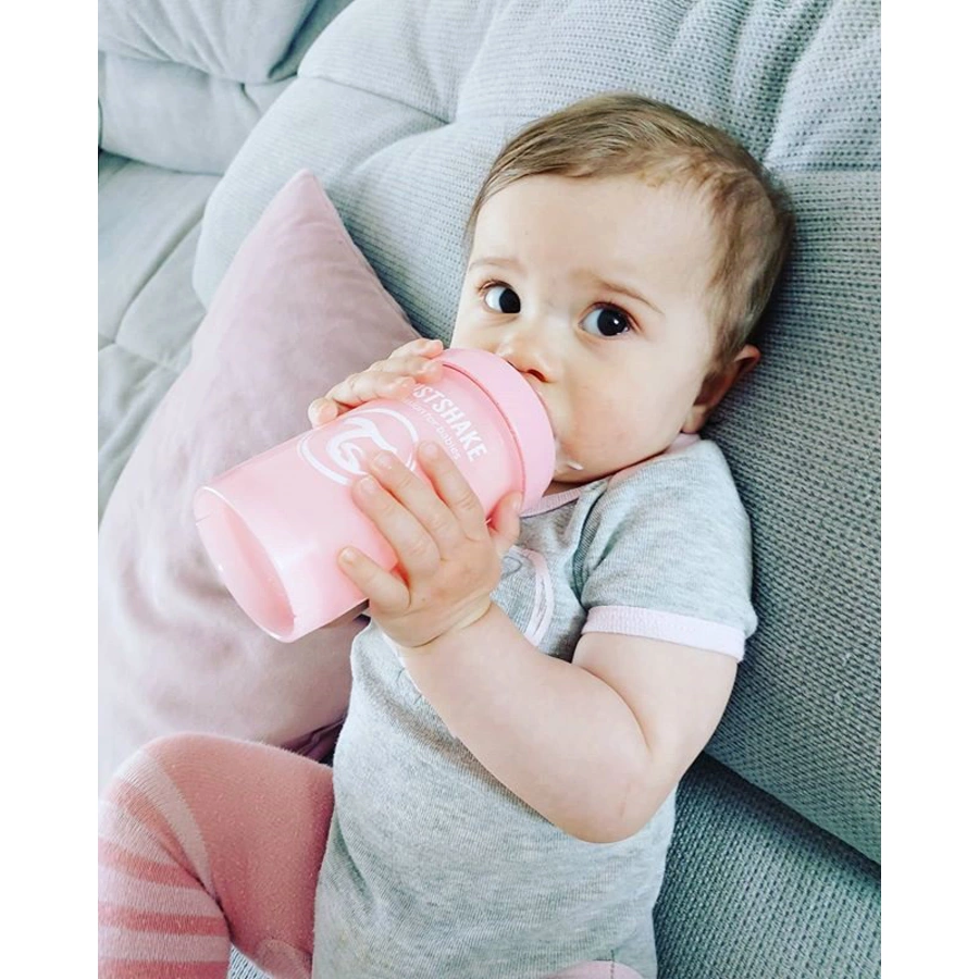 TWISTSHAKE Babyflasche Anti-Kolik 260 ml pastel rosa