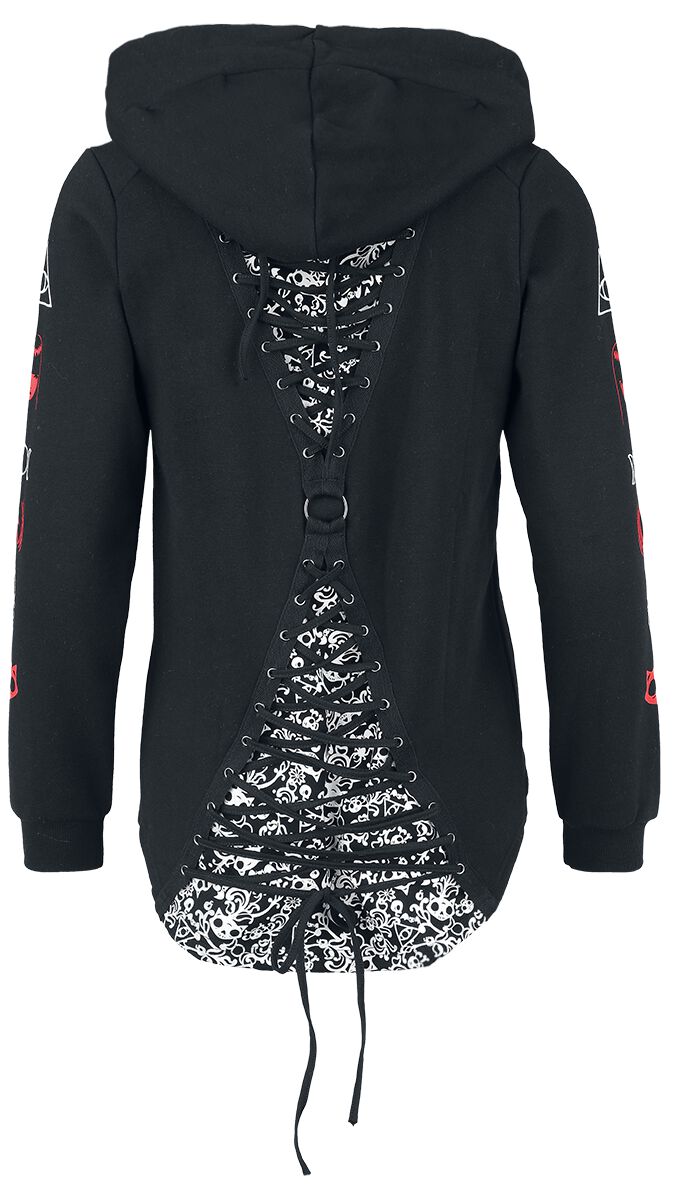 Gothicana x Emily The Strange - Veste à Capuche | Gothicana by EMP Sweat-shirt à capuche
