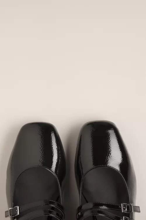 Tamaris Amelie lak pumps in zwart