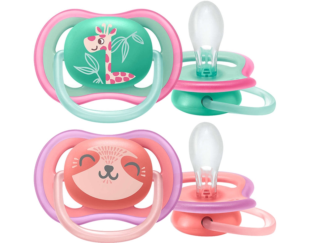 CHUPETA AVENT ULTRA AIR ROSA  18MESES 2UN