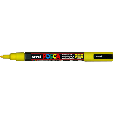 Posca PC3M vandbaseret tusch - gul