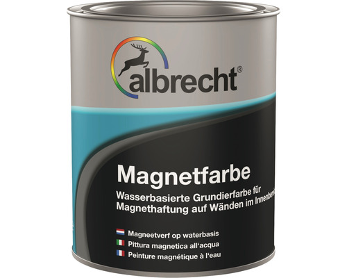 Albrecht magneetverf, donkergrijs, 750 ml