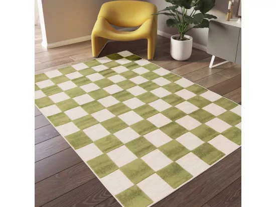 Addo – Tapis intérieur et extérieur à motif géométrique - Vert - 160x230cm
