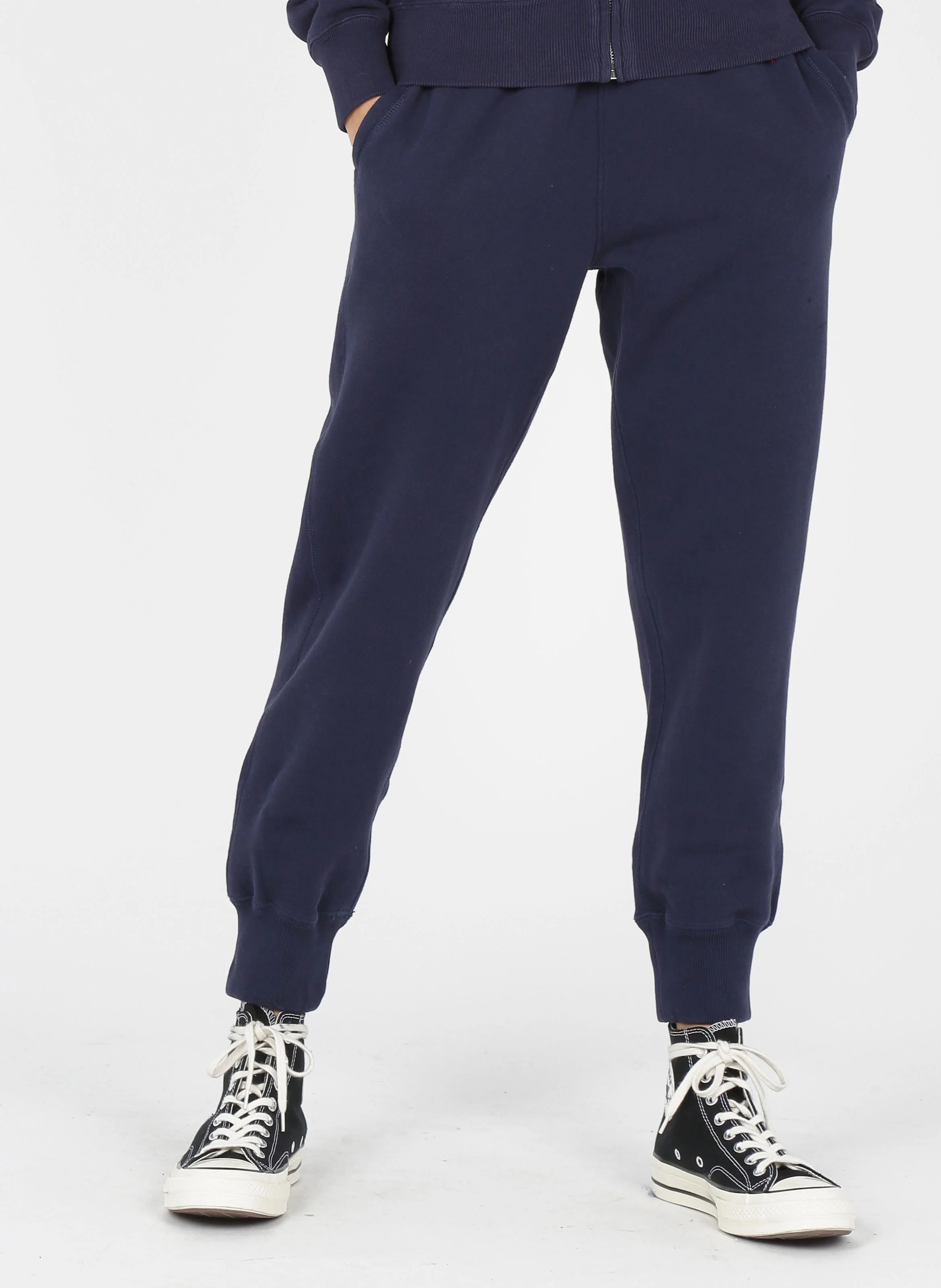 Jogging en molleton| Bleu