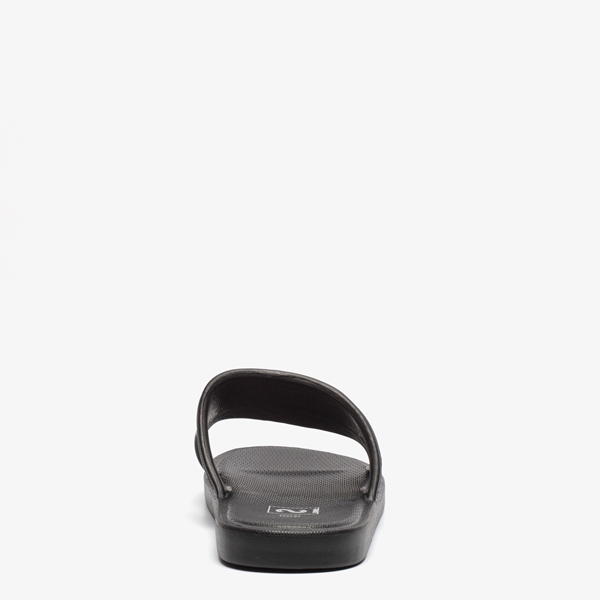 Dames badslippers zwart