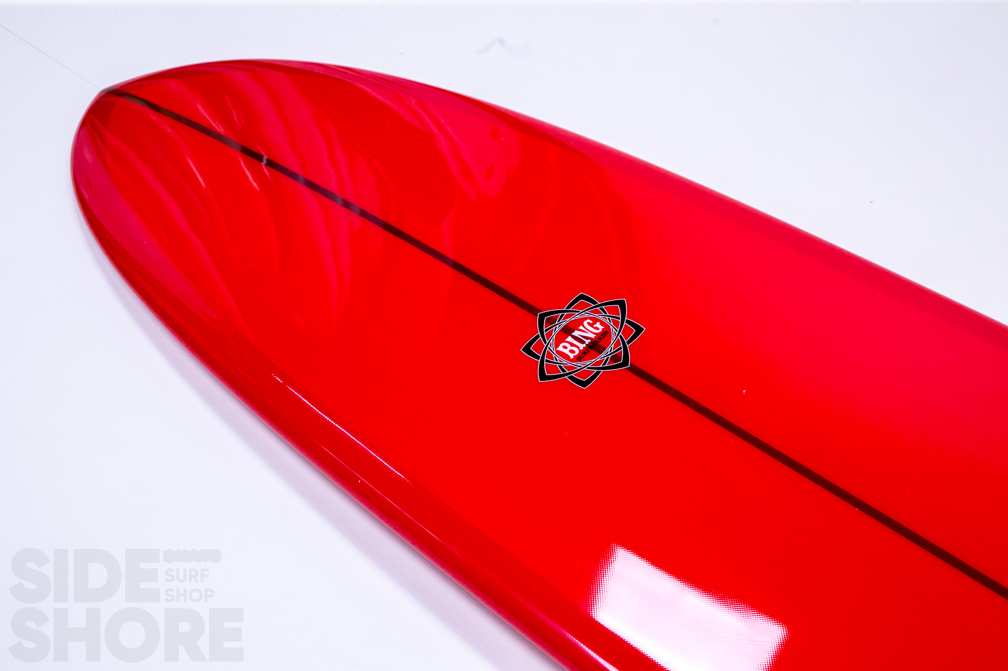 Bing Surfboards Spoiler - Tint Red   Volan   Polish - 9'4 x 22.87