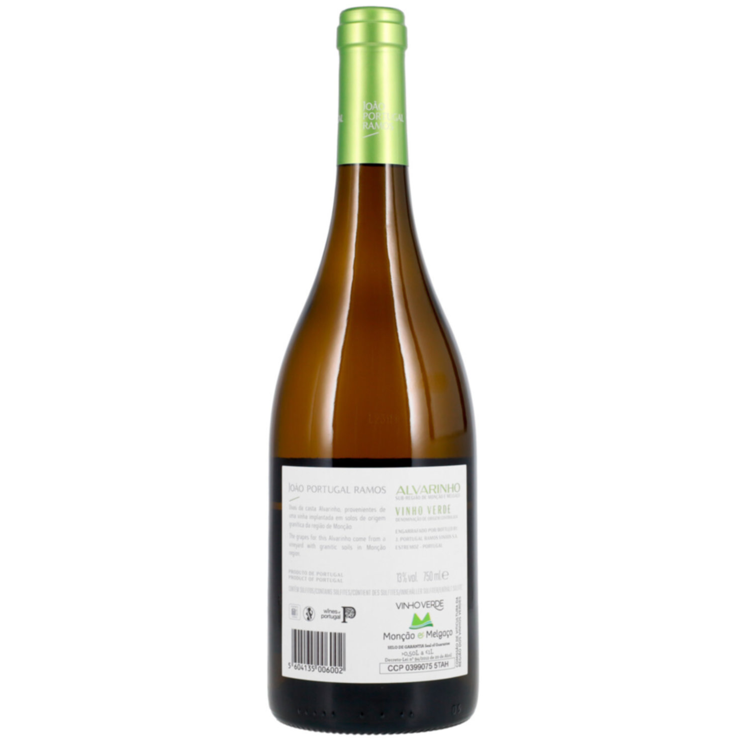 Monção e Mergaco DOC Alvarinho Joao Portugal Ramos -75cl