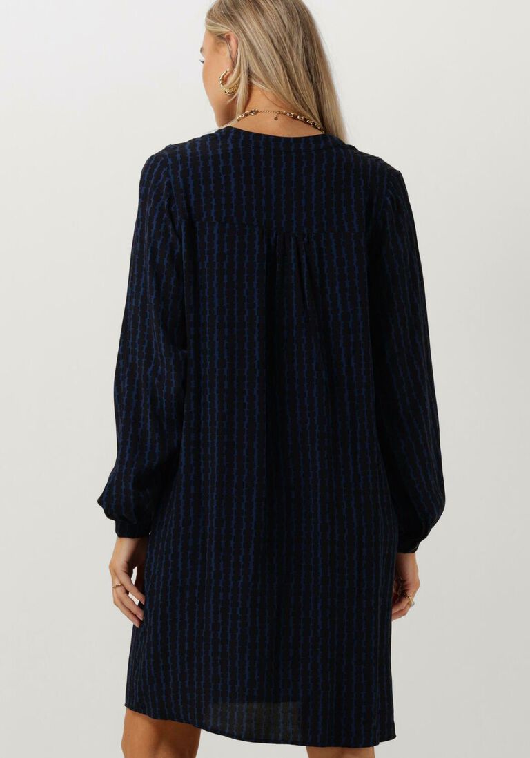 BY-BAR zwarte by-bar mini jurk jennie groove dress