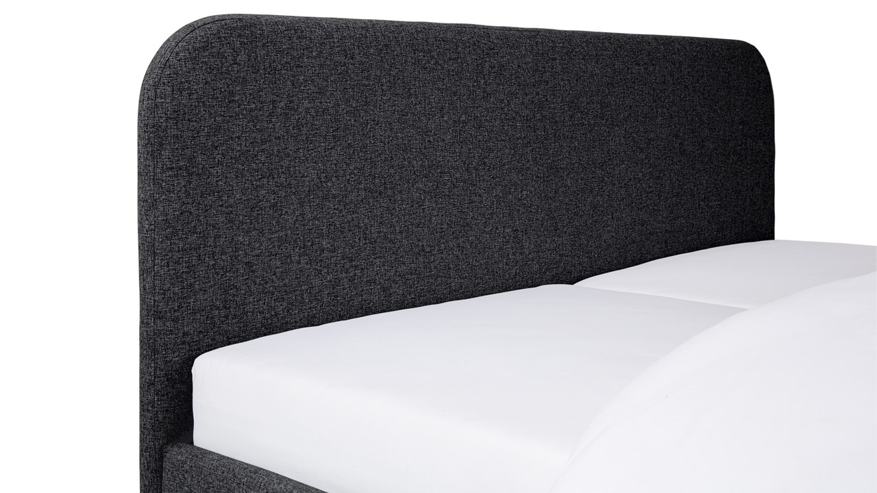 Bed Noor oakland antraciet