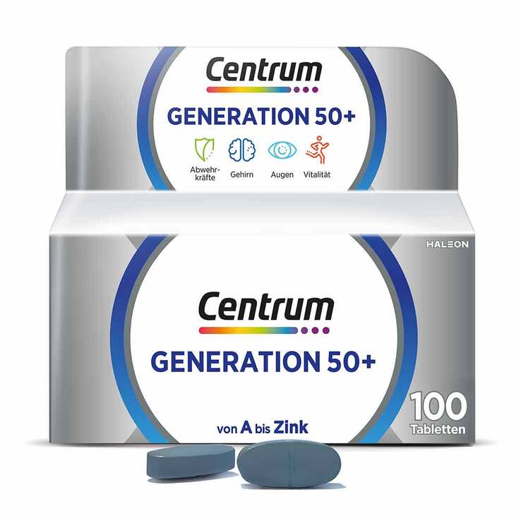 Centrum Generation 50 + Tabletten, 100 St