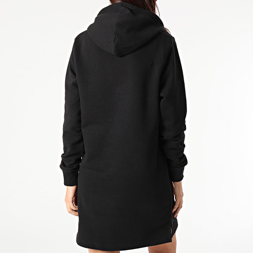 Robe Sweat Capuche Femme Unstoppable Logo Noir