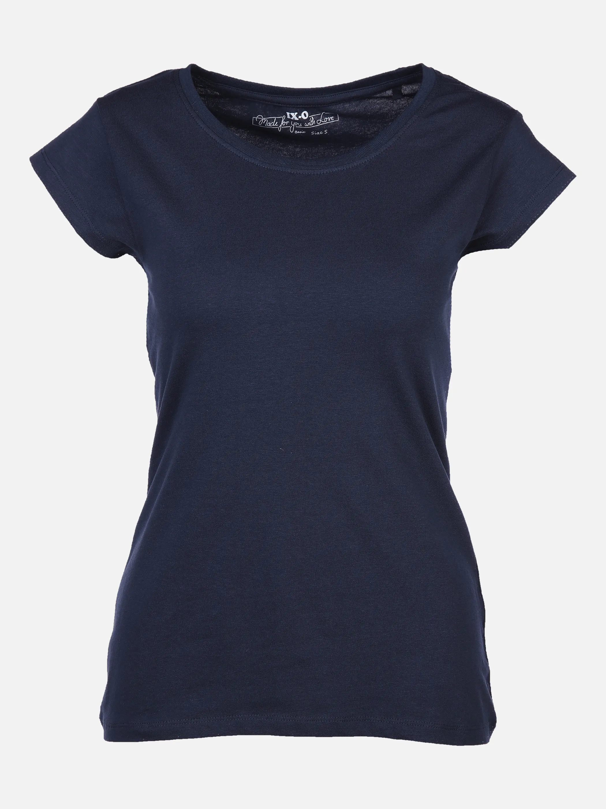 Damen T-Shirt unifarben