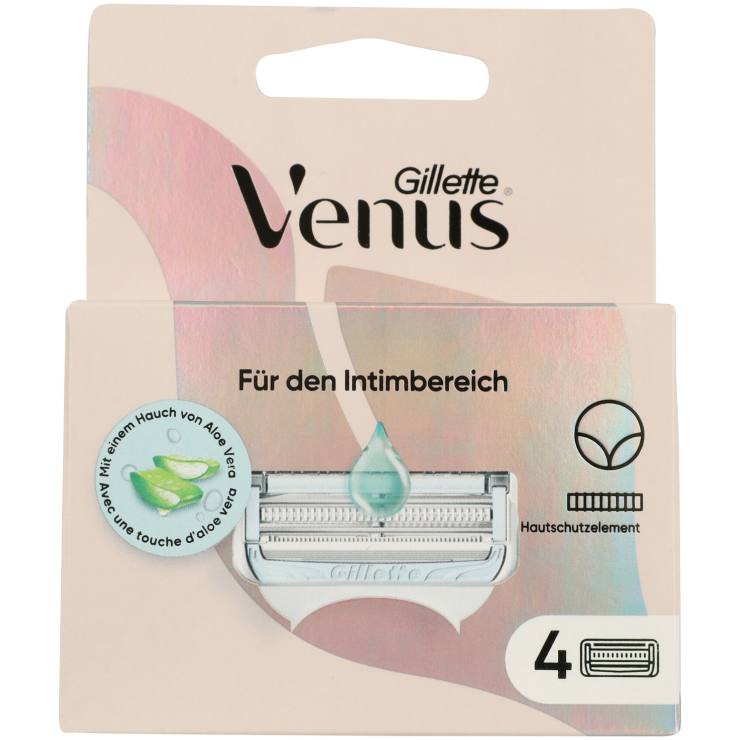 Venus GILLETTE Klingen für den Intimbereich 4er