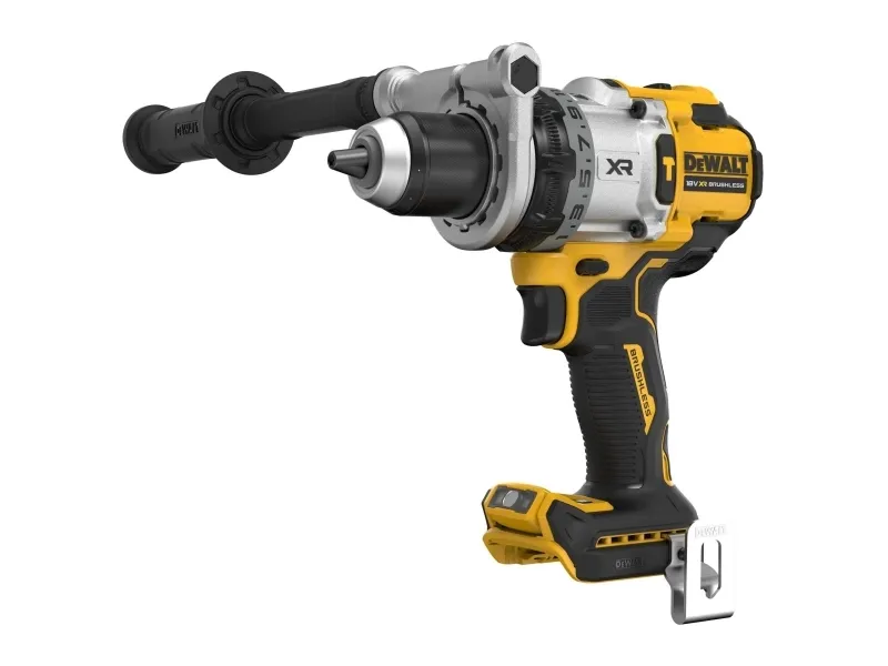 DeWALT DCD1007NT-XJ, Pistolgreb boremaskine, Nøglefri, Børstefri, Sort, Gul, 1,3 cm, 2250 rpm - SOLO
