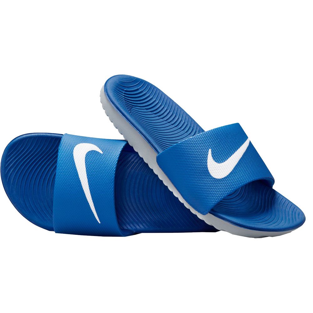 Nike Kawa Badeschlappen Kinder hyper cobalt