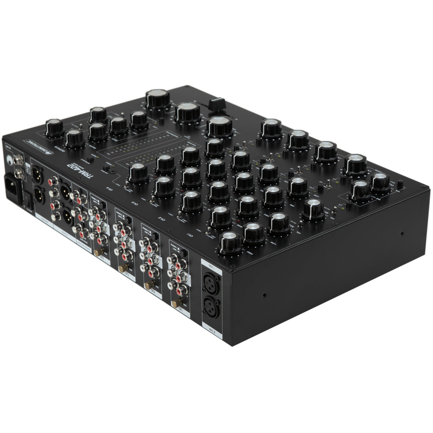 Omnitronic TRM-422 4-kanaals rotary mixer
