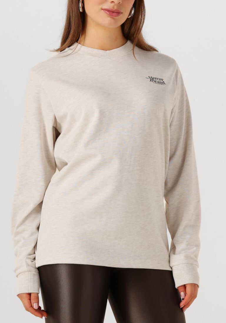 ecru mercer amsterdam trui the mercer long-sleeve