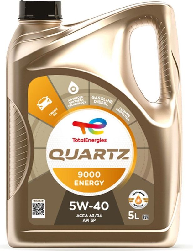 Total - Quartz 9000 Energy - Motorolie - 5W40 - 5 Liter