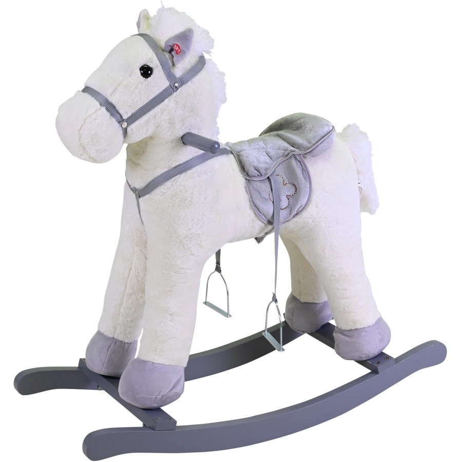 knorr toys® Schaukelpferd Edda weiß