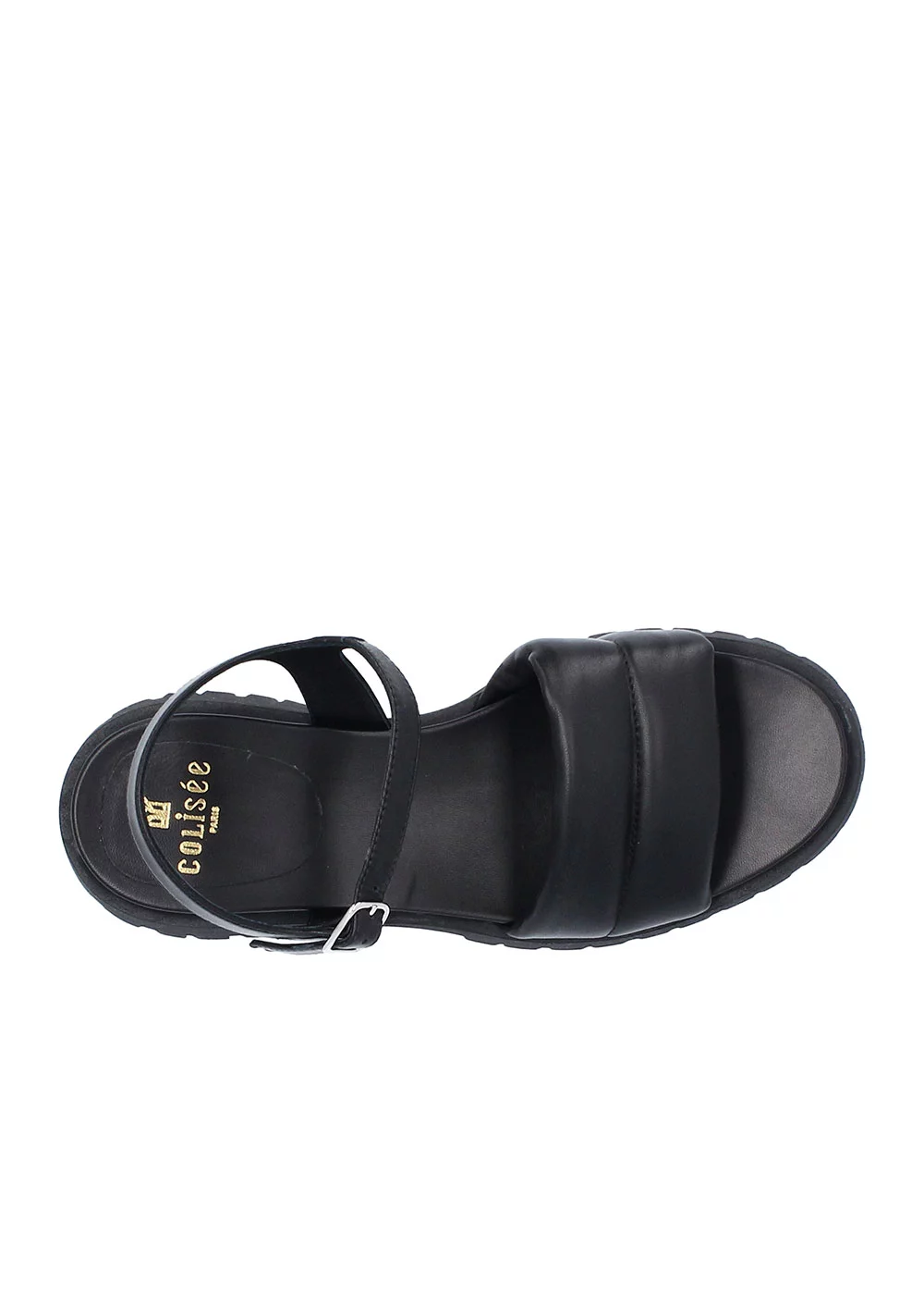 SANDALE REBEKA CUIR NOIR