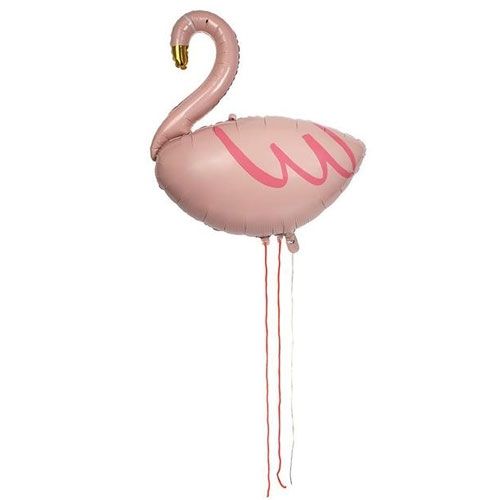 Meri meri reuze folie ballon - flamingo