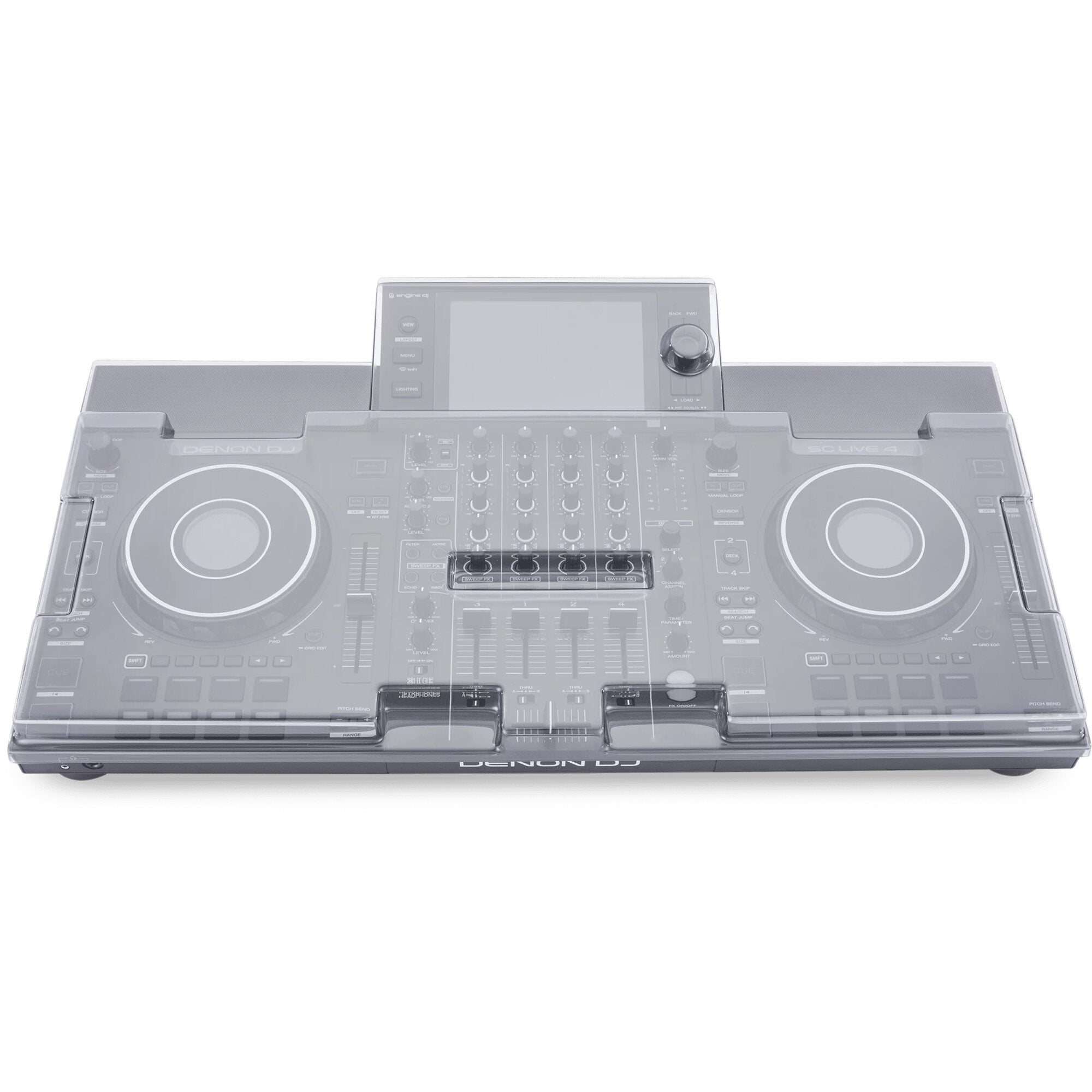 Decksaver stofkap voor Denon DJ SC LIVE 4