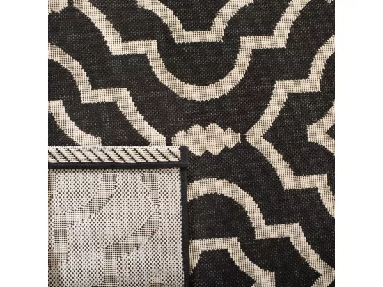 Tapis Black & Beige 160 X 231 cm - Mykonos