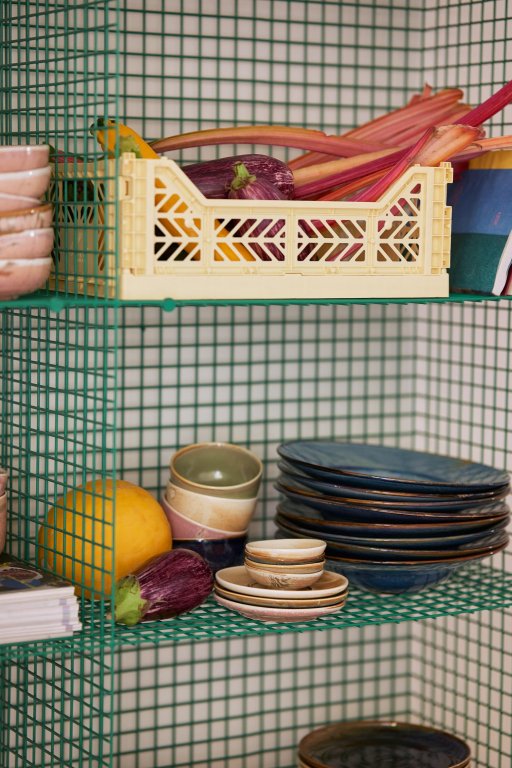 HKliving Chef Ceramic kom Ø10.7 rustic blue