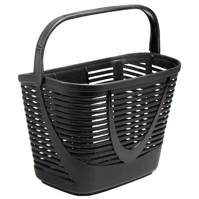 Kurv front kunststof KLICKFIX lamello sort 12 liter