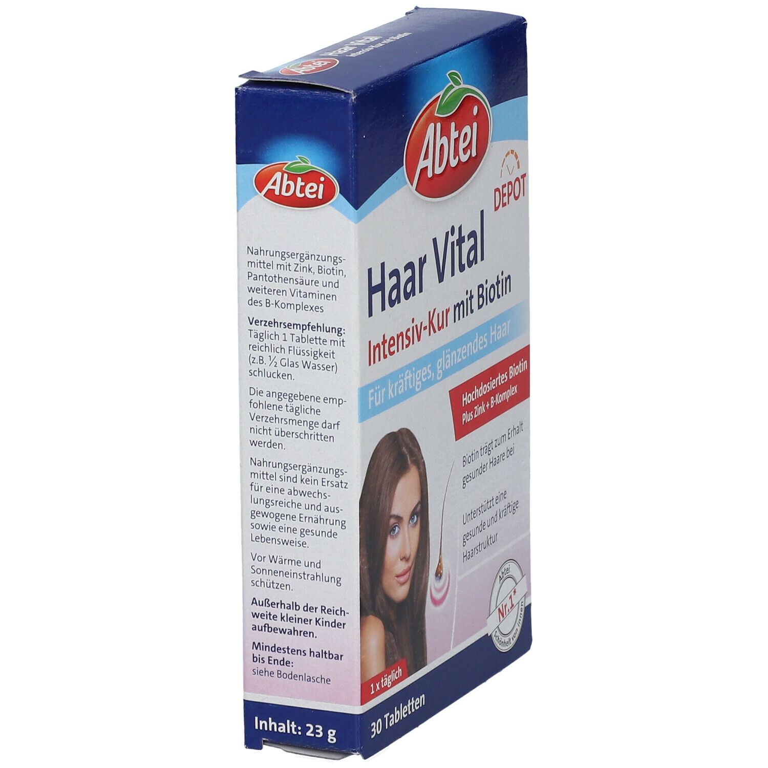 Abtei Haar Vital Intensiv-Kur mit Biotin