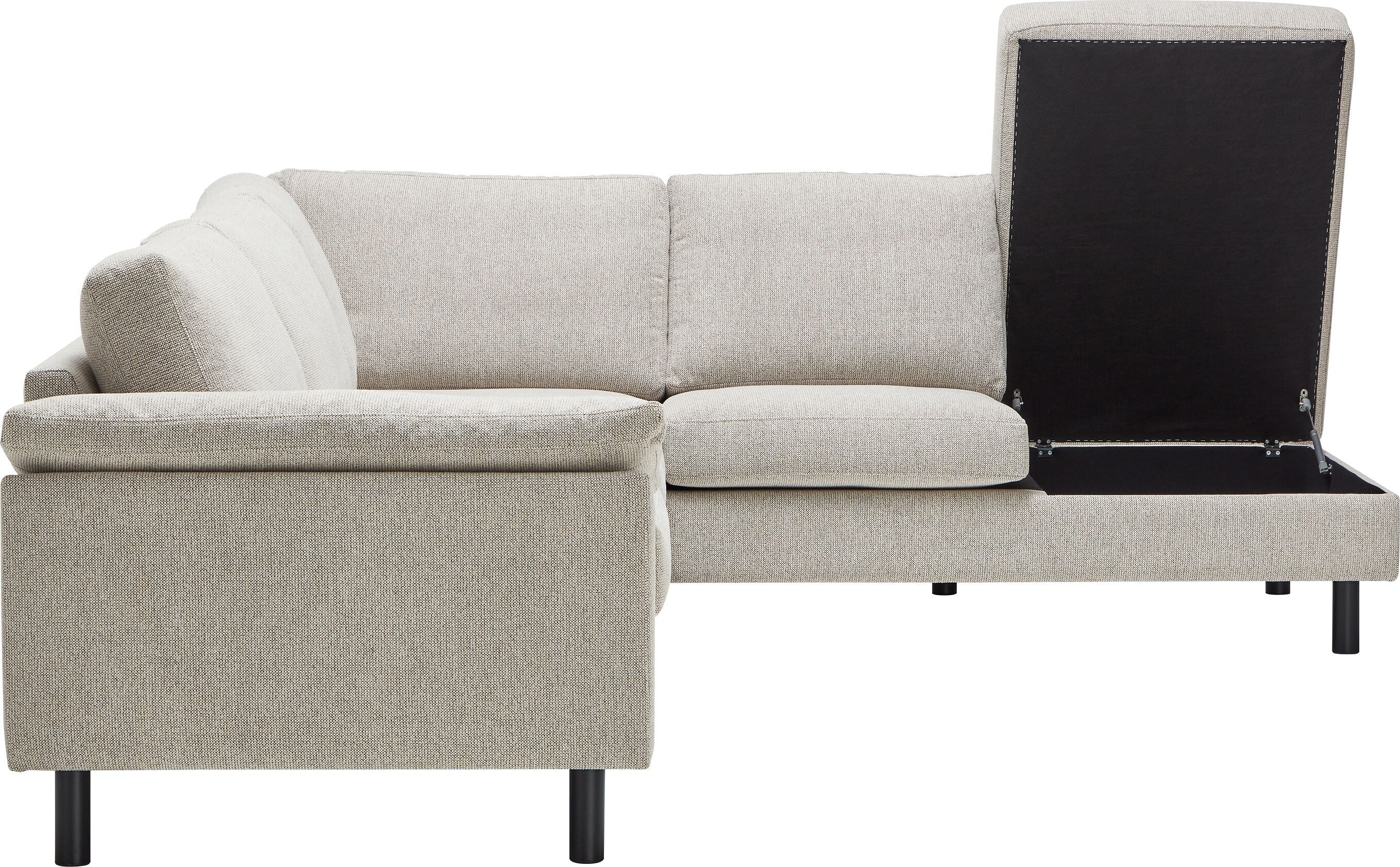 DIENER Ecksofa - Natur / B: 277.0 cm x T: 225.0 cm x H: 81.0 cm