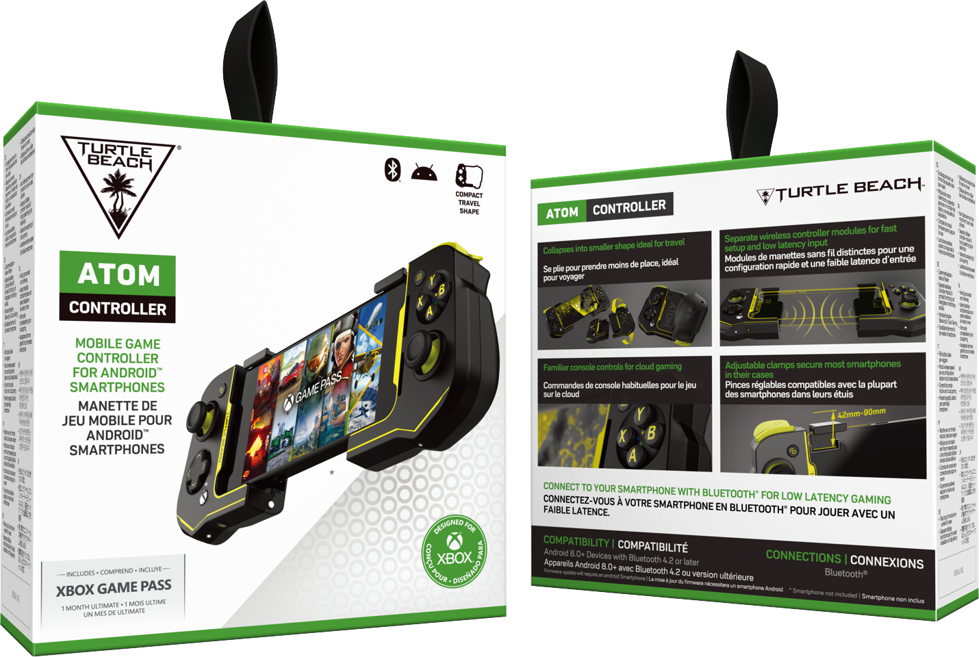 Turtle Beach Atom Controller - Black/Yellow Android