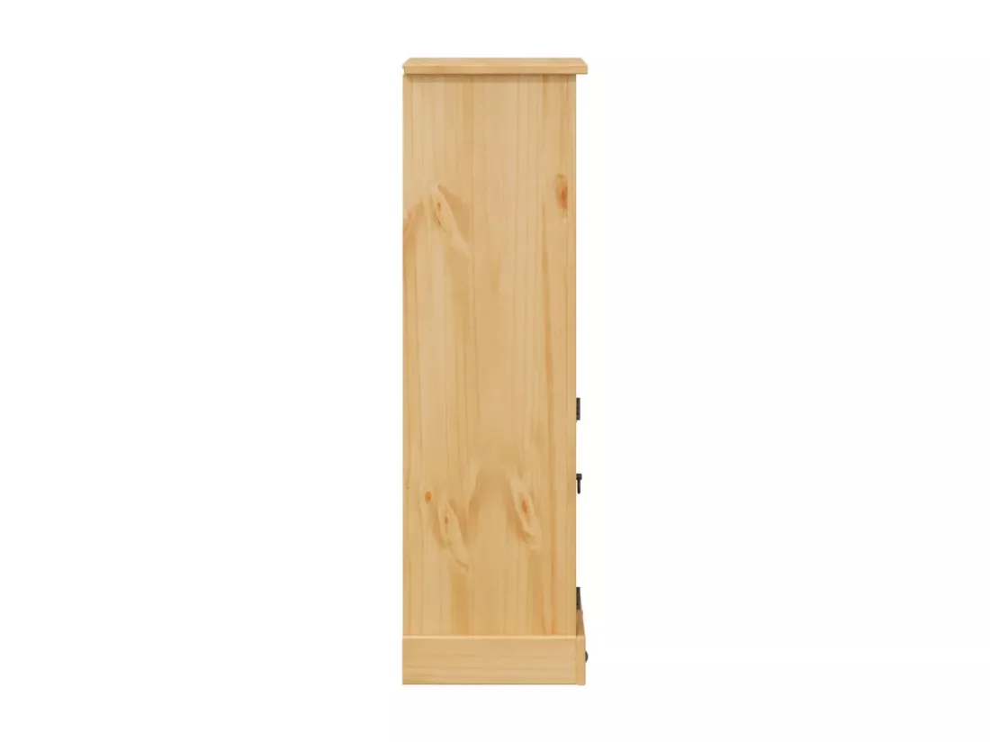 Armoire de salle de bain Corona 45x33x110 cm bois de pin massif