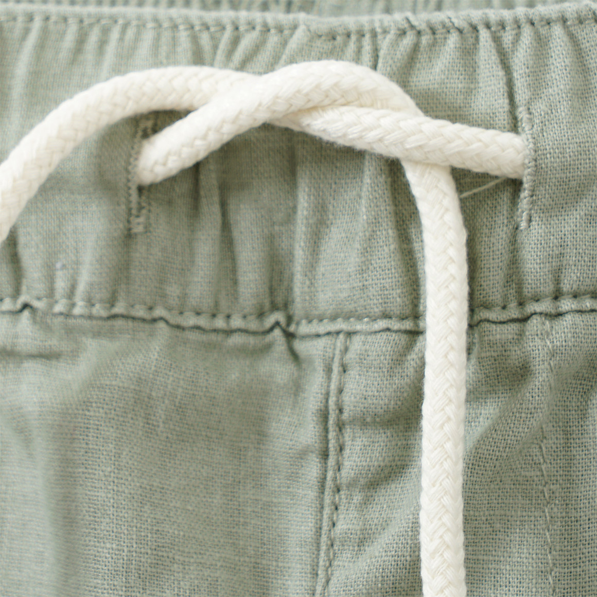 Topolino Pure Collection Jungen Shorts aus Leinen salbei