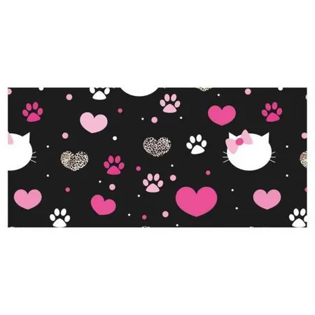 bb Klostermann Multifunktionstuch Katzen schwarz