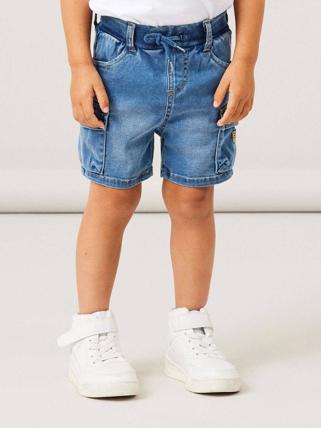 NAME IT cargo short NMMBEN medium blue denim