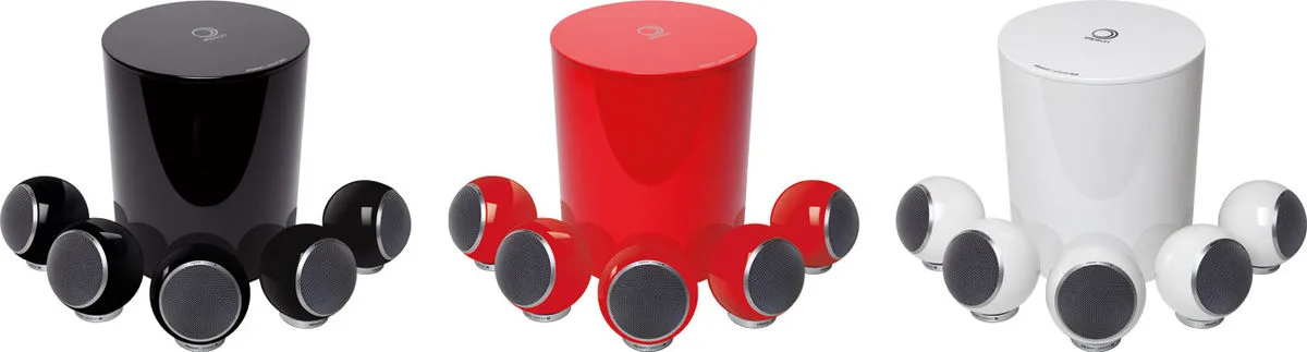 Elipson Planet M 5.1 Rouge Packs enceintes compactes