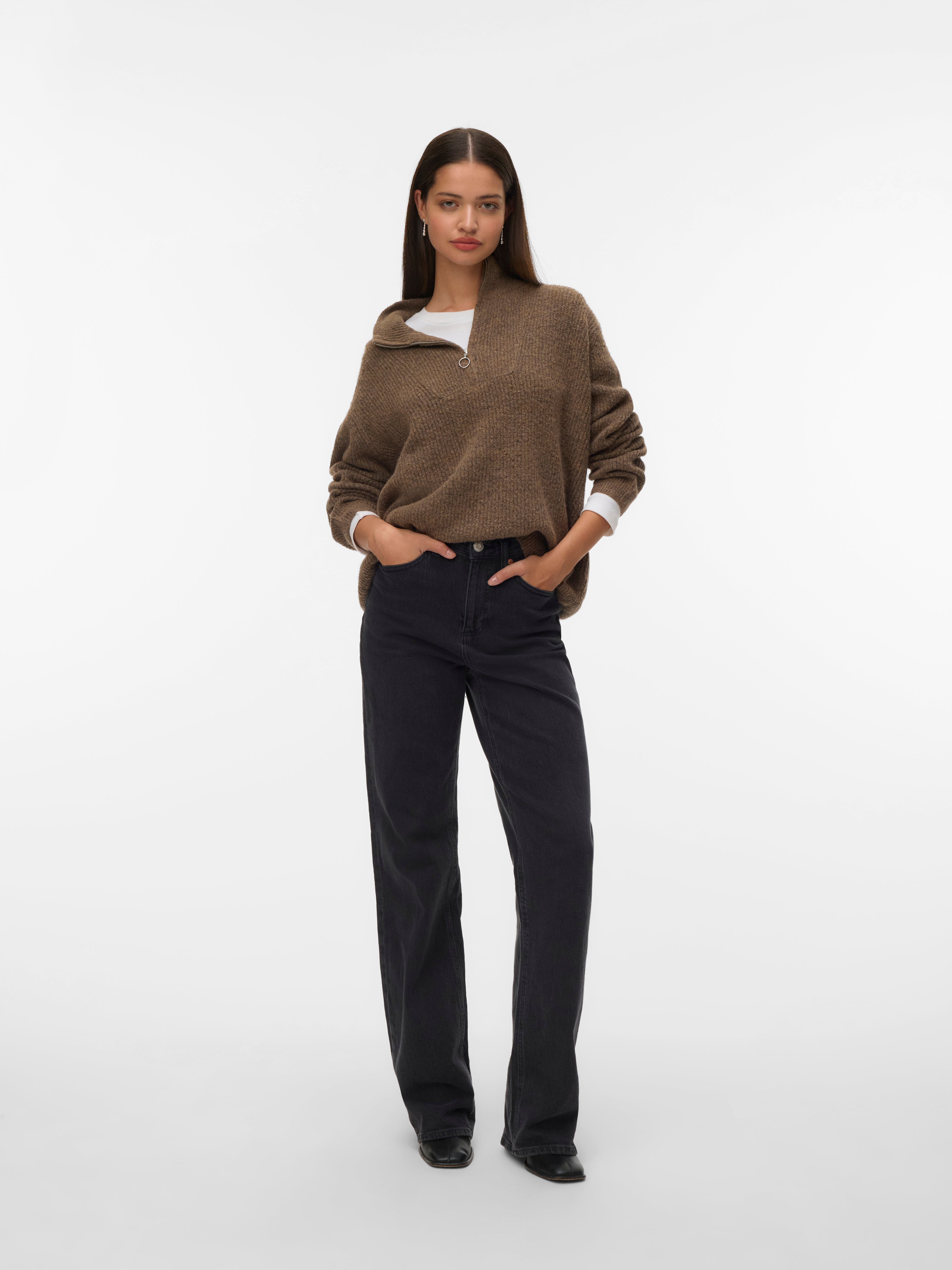 VMPLAZA Gebreide pullover