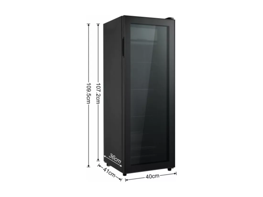 Réfrigérateur 128L Mini-Kühlschrank, 8L-Gefrierschrank + 120L-Kühlschrank