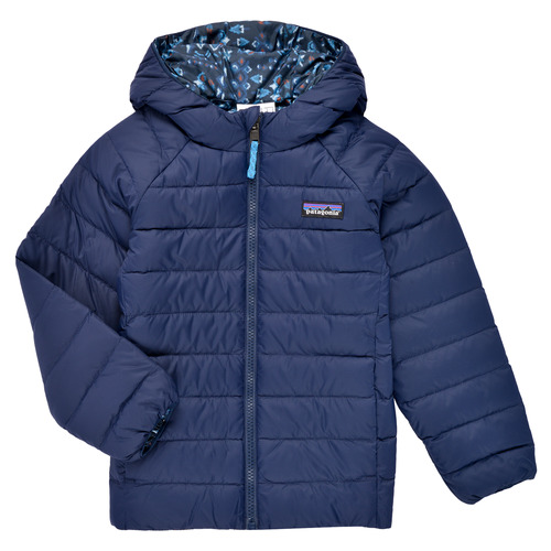 Patagonia - REVERSIBLE DOWN SWEATER HOODY - Marine / Multicolore