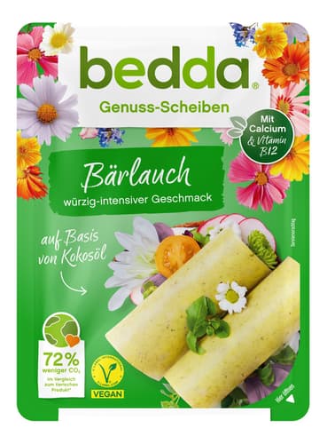 bedda Scheiben Bärlauch VEGAN