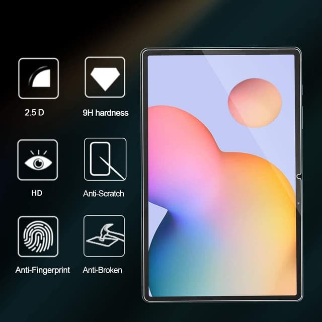 SKALO Samsung Tab S7/S8 Hærdet Glas Skærmbeskyttelse