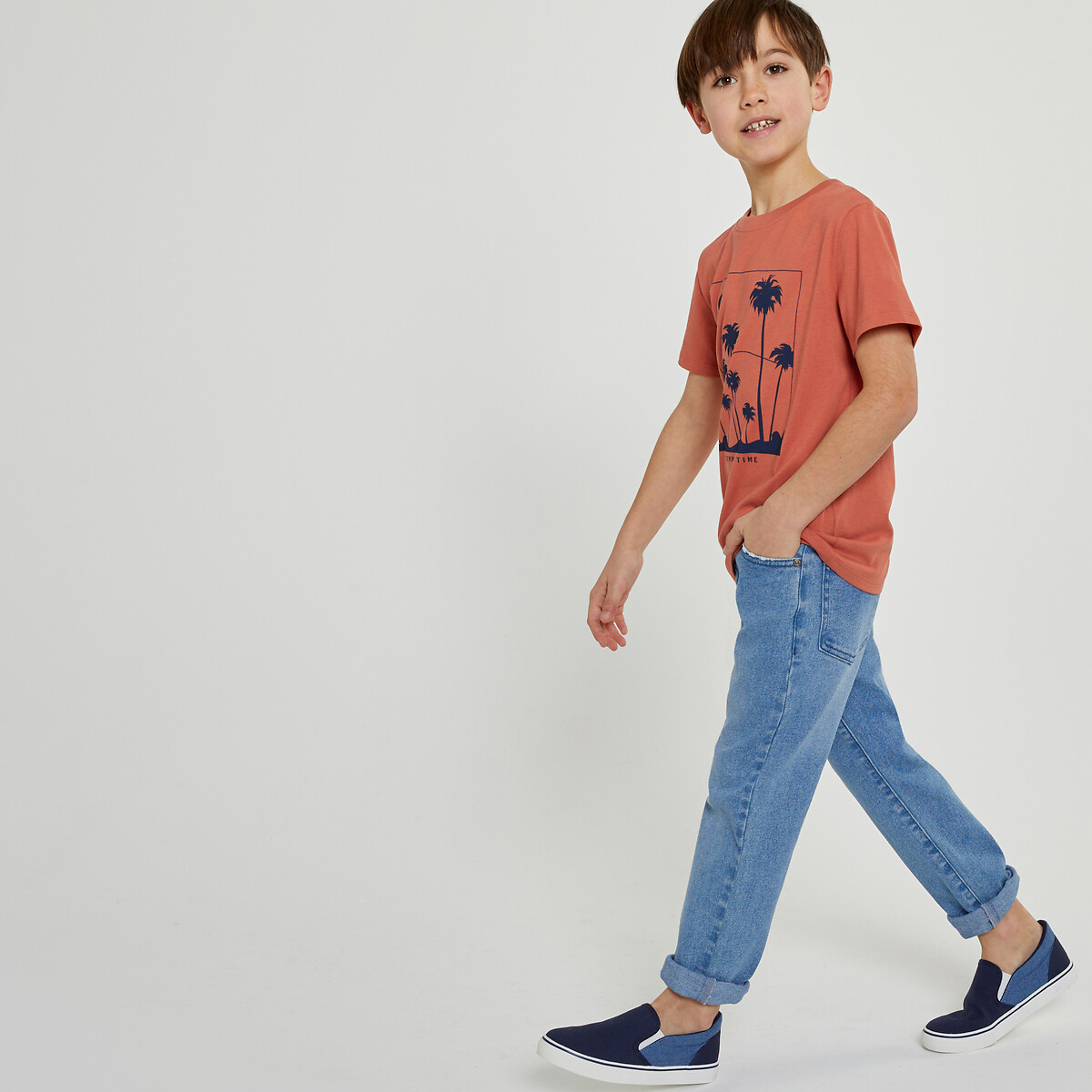 COLEÇÃO LA REDOUTE<br>Tênis slip-on bicolor