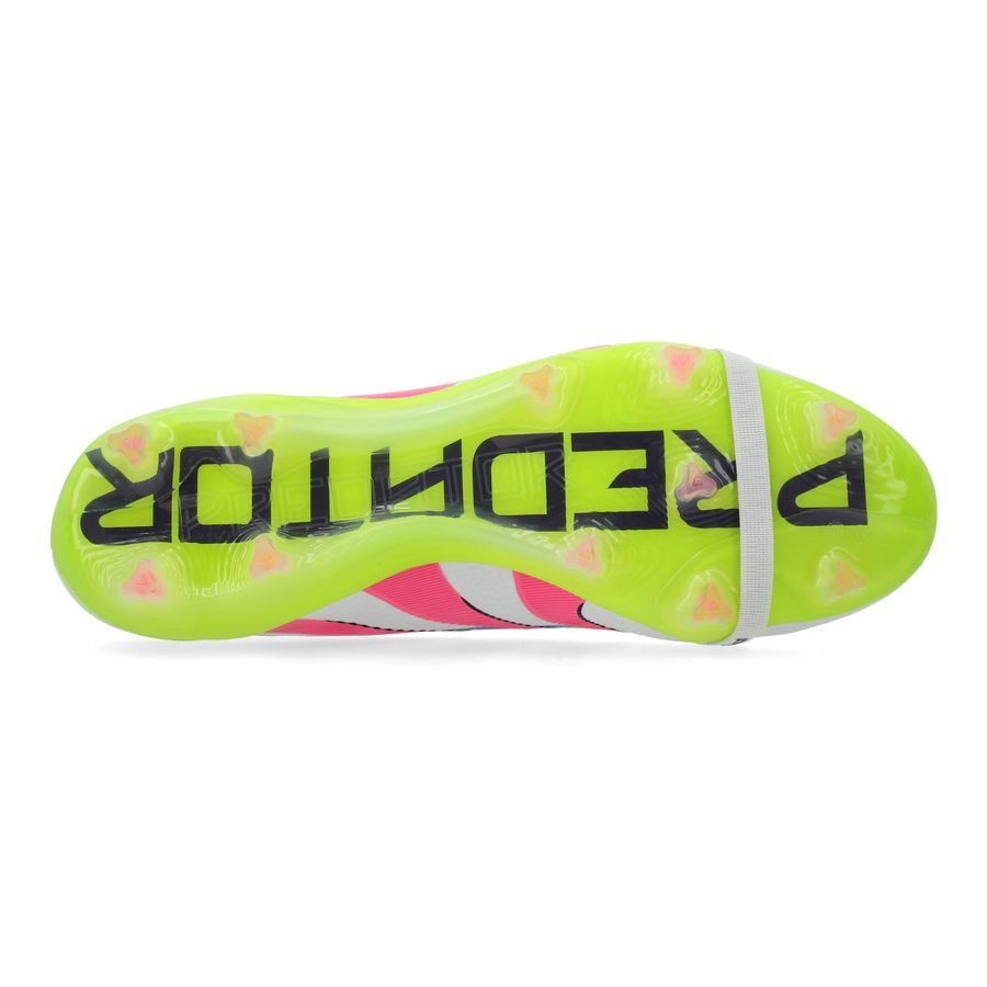 adidas Predator Elite Fold-over Tongue FG Celestial Victory - Blanc/Lucid Pink/Lucid Lemon