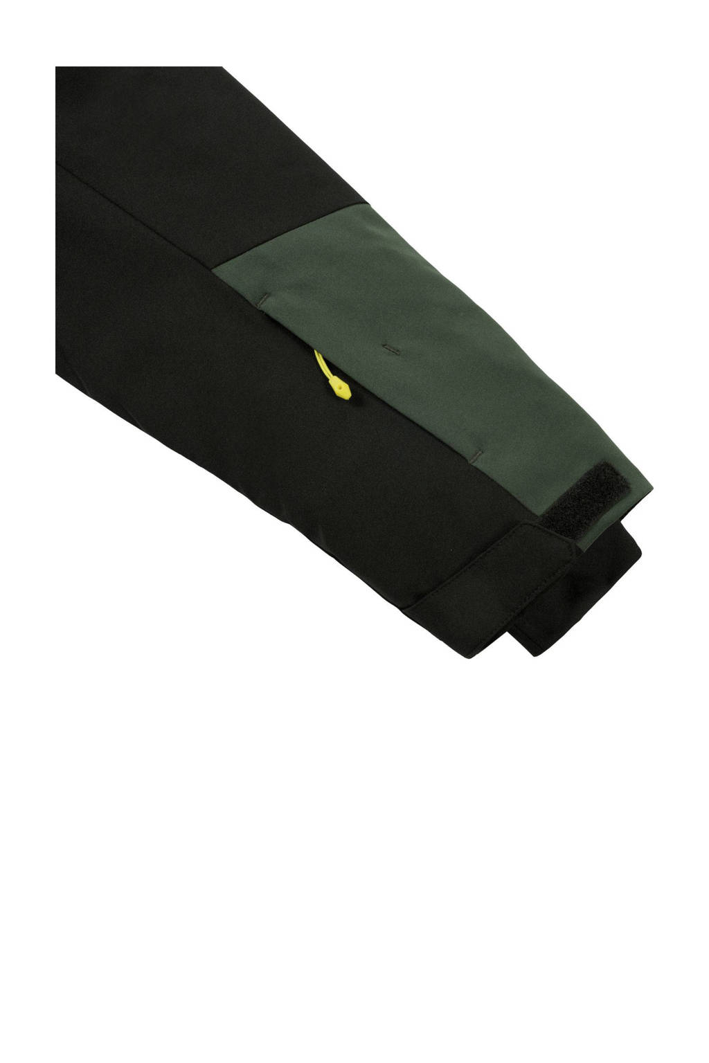 Icepeak ski-jack Ladd zwart/groen