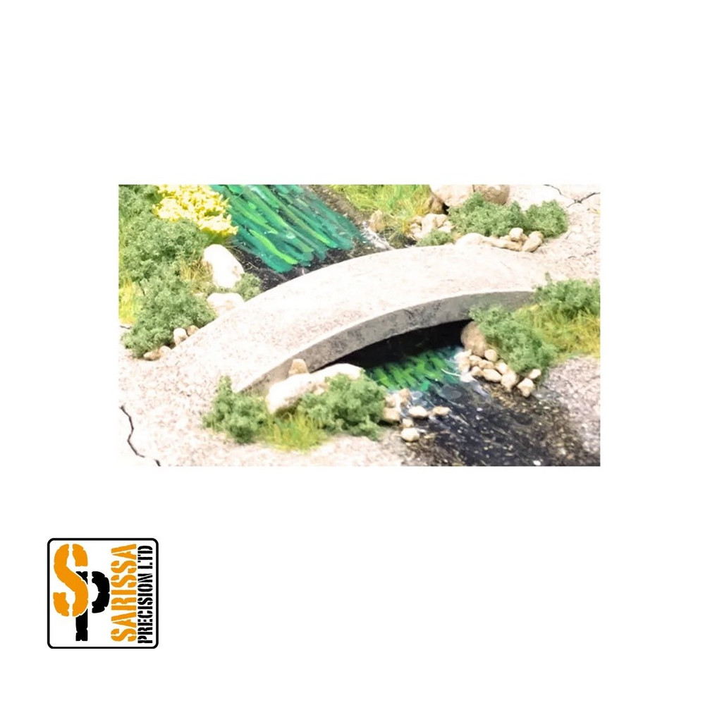 Mountain Village Simple Stream Footbridge Set