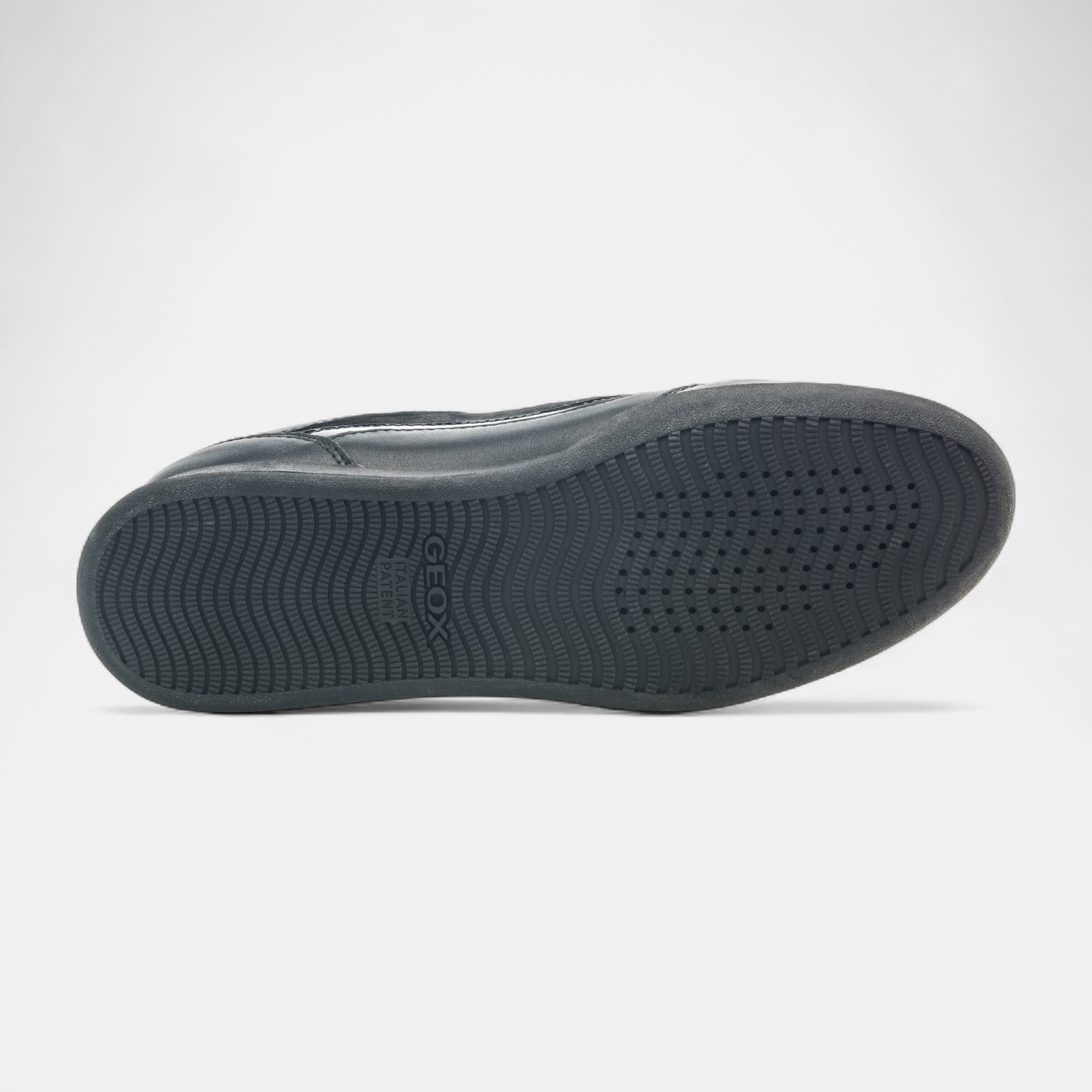 Baskets basses Femme en cuir noir
