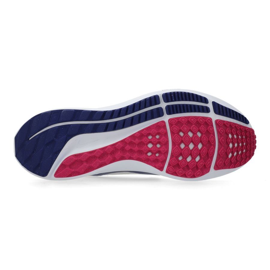 Nike Chaussures de Running Air Zoom Pegasus 40 - Blanc/Bleu Marine/Blanc Femme